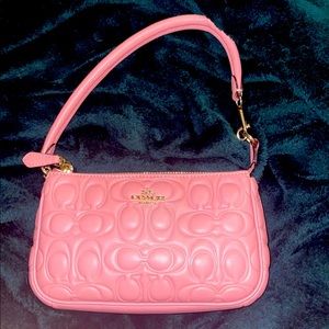 Coach pink nolita CM239 w/ pink extendable strap
